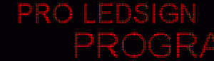 20 x 64 inch Ultra-bright Red Color Programmable LED Sign for Store Windows