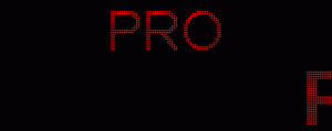 27 x 64 inch Ultra-bright Red Color Programmable LED Sign for Store Windows
