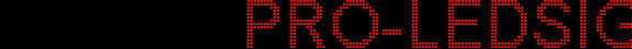 8 x 77 inch Ultra-bright Red Color Programmable LED Sign for Store Windows