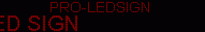 14 x 77 inch Ultra-bright Red Color Programmable LED Sign for Store Windows