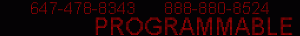 14 x 102 inch Ultra-bright Red Color Programmable LED Sign for Store Windows