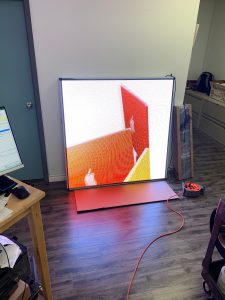 40 x 116 inch Ultra-bright High-definition Full Video Color Programmable LED Sign for Store Windows
